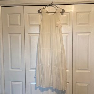 Sleeveless Gauze Dress